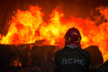 Drone Attack Causes Fire In One Of Kyiv A S Districts Woman Injured