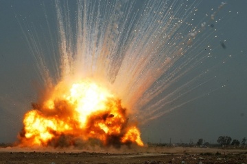 Military Show Destruction Of Russian Convoy In Donetsk Region During Formation