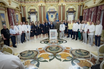 Zelensky Awards Winners And Medalists Of Paris Summer Olympics 